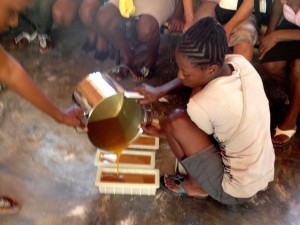 haiti soapmaking