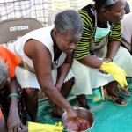 mixing soap OFEDA haiti
